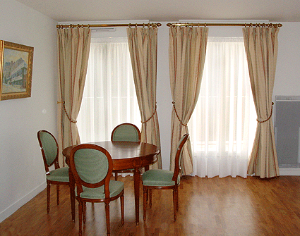 Confection rideaux et double rideaux - Habillage de fenêtre